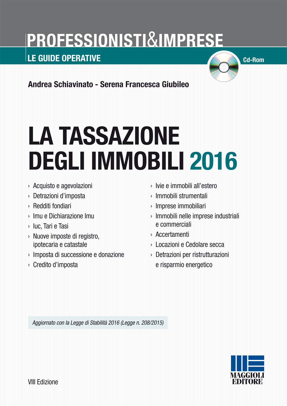 La Tassazione degli Immobili 2016