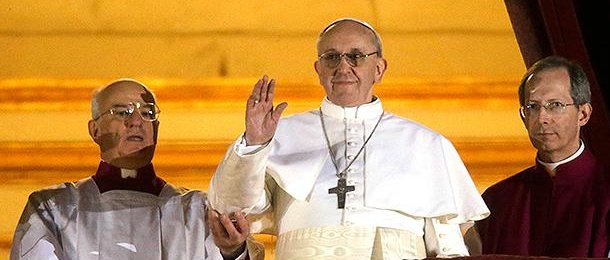 Elezione Papa il primo giorno del pontificato di Papa Francesco I