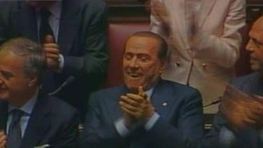 berlusconi ride ghigno napolitano