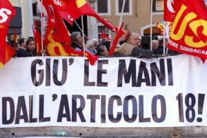 articolo 18 Statuto dei lavoratori
