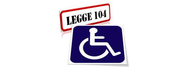 Risultati immagini per legge104