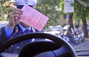 infrazioni codice della strada