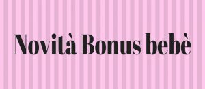 bonus bebè