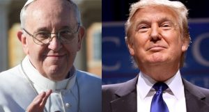 trump e papa francesco