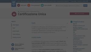 certificazione unica 2019 inps