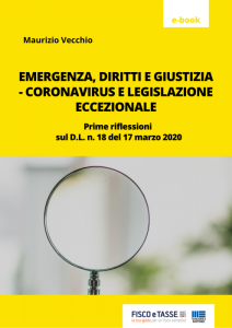 Coronavirus e Legislazione eccezionale