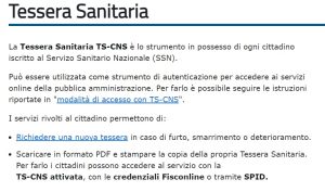 Cos'è la carta nazionale dei servizi (CNS), a cosa serve e come richiedere