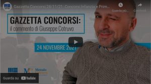 video preparazione concorso infanzia e primaria