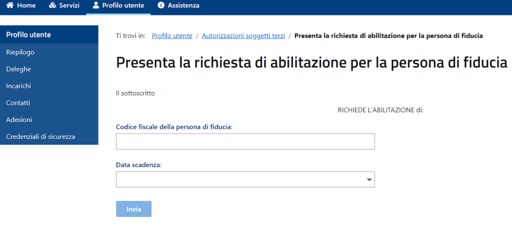 servizi online agenzia entrate abilitazione