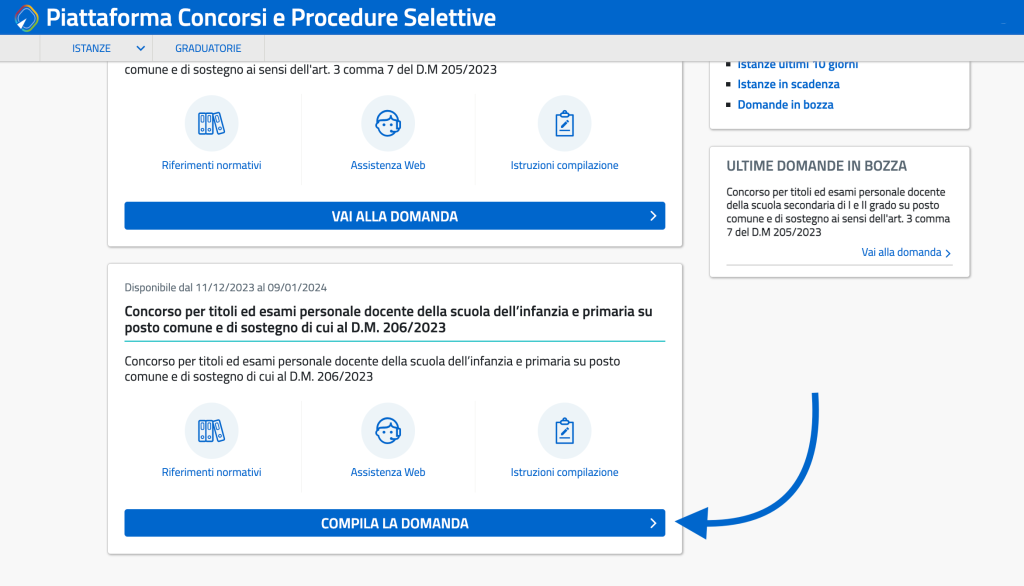 Concorso scuola 2023 Infanzia e Primaria home