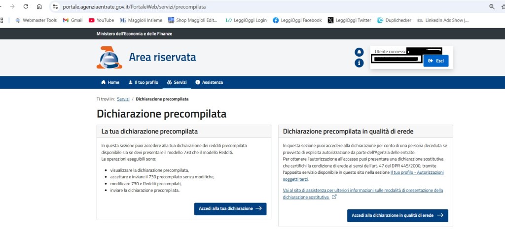 Online la Precompilata 730/2025: come visionarla, scaricarla e stamparla. Procedura guidata 4 foto 4