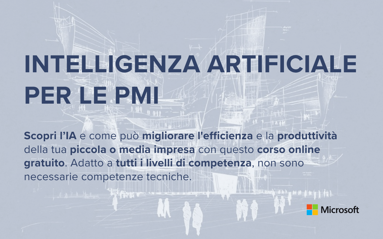 intelligenza artificiale e pmi un corso gratuito per acquisire competenze strategiche