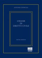 L' esame di diritto civile