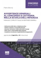 Avvertenze generali al concorso a cattedra nella scuola dell'infanzia