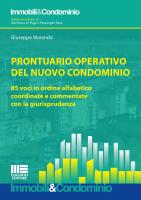Prontuario Operativo del nuovo condominio