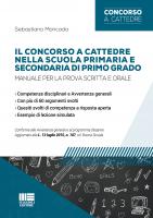 Il concorso a cattedre nella scuola primaria e secondaria di primo grado