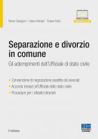 Separazione e divorzio in comune