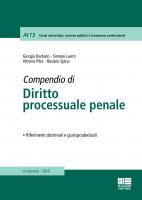 Compendio di Diritto processuale penale
