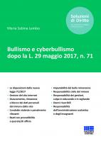Bullismo e cyberbullismo dopo la L. 29 maggio 2017, n. 71