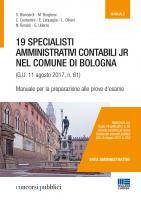 19 SPECIALISTI 
AMMINISTRATIVI CONTABILI JR 
NEL COMUNE DI BOLOGNA