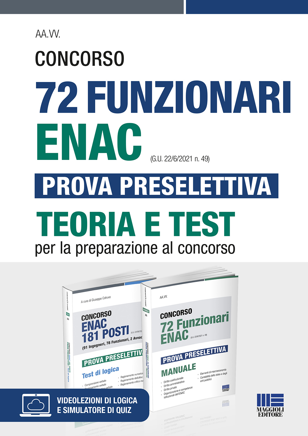 Concorso 72 Funzionari ENAC (G.U. 22/6/2021 n. 49) Prova preselettiva - Kit