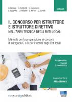 Il concorso per istruttore e istruttore direttivo