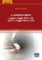 IL DIVORZIO BREVE
